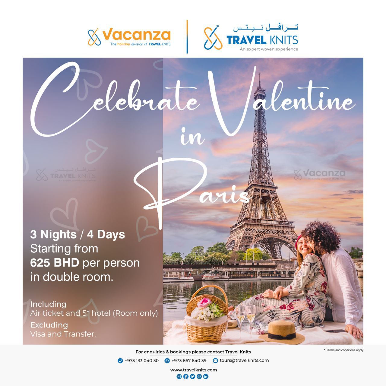 Celebrate Valantine in Paris|FranceTour Packages - Book honeymoon ,family,adventure tour packages to France|Travel Knits												