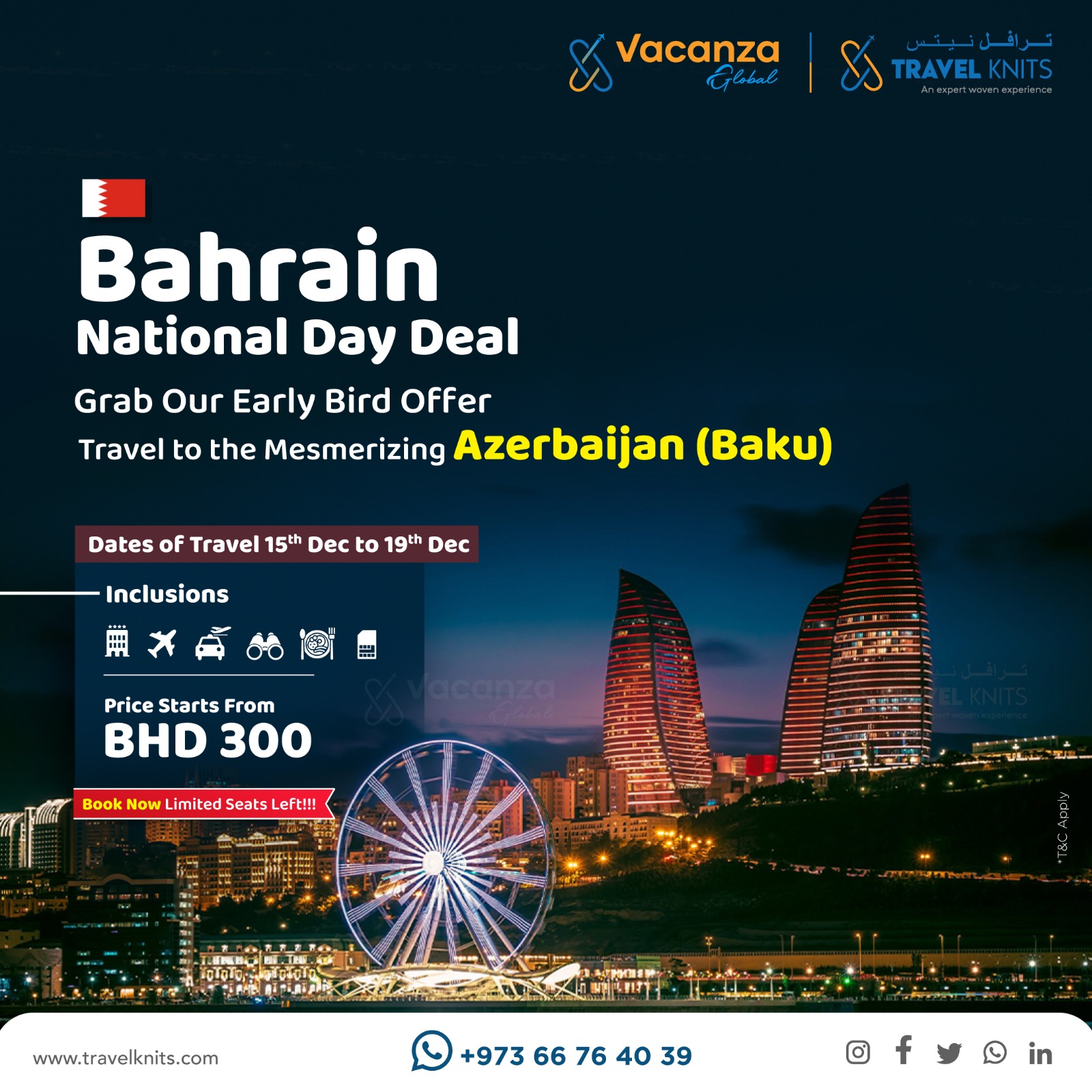 tour packages from bahrain