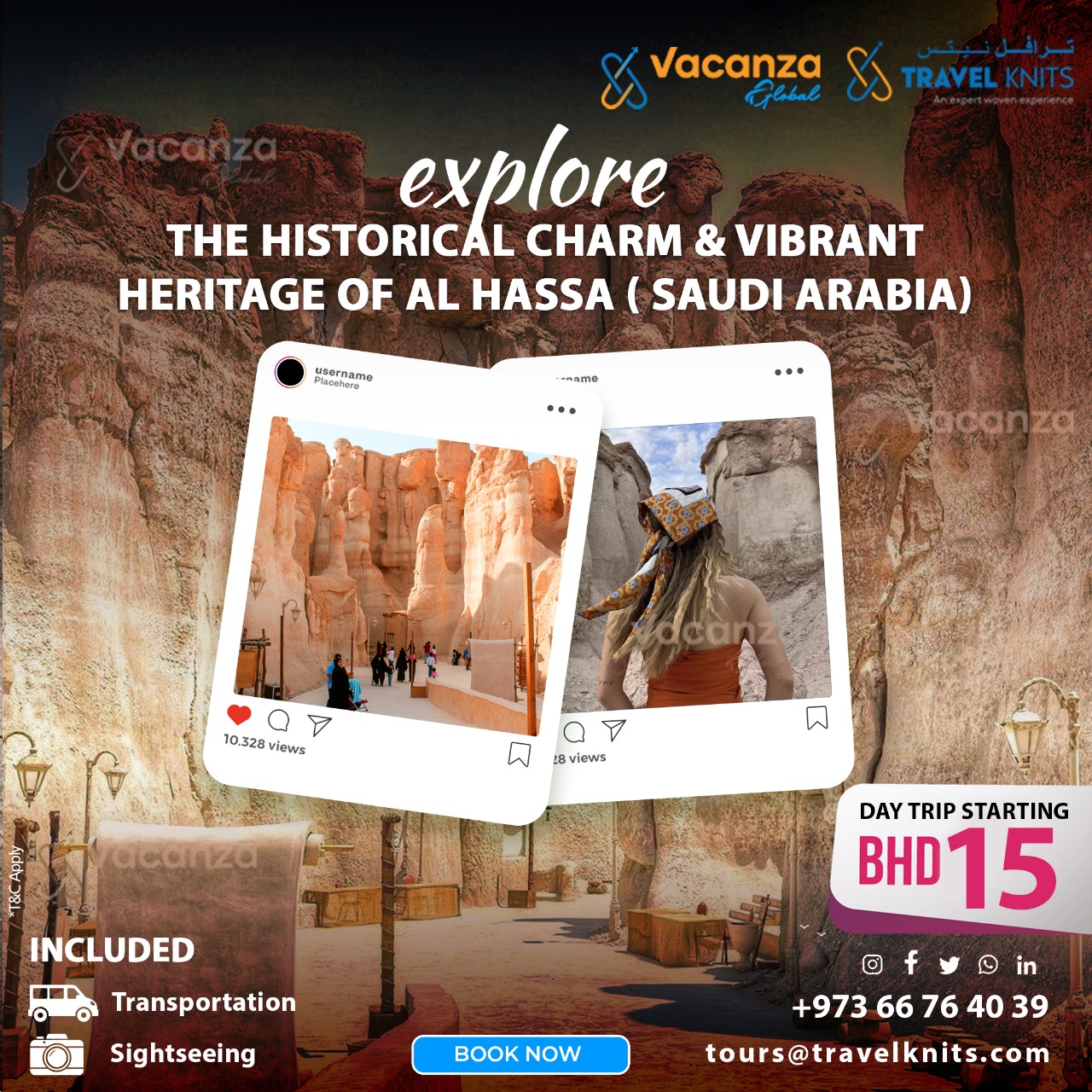 tour packages from bahrain