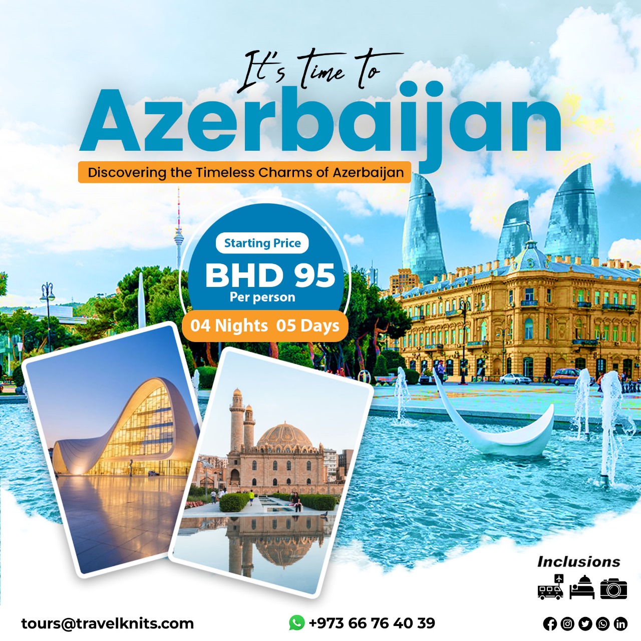 Eid holiday in azerbaijanTour Packages - Book honeymoon ,family,adventure tour packages to Eid holiday in azerbaijan|Travel Knits